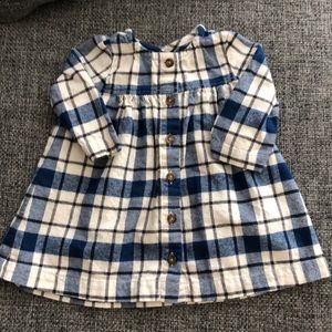 Hanna Andersson 3-6 month flannel dress
